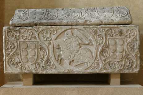 sarcophage chevalier Palays mairie de toulouse